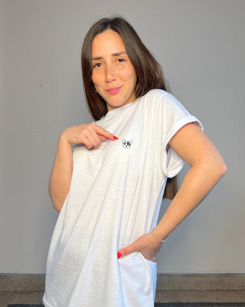 Remera Unisex Blanca